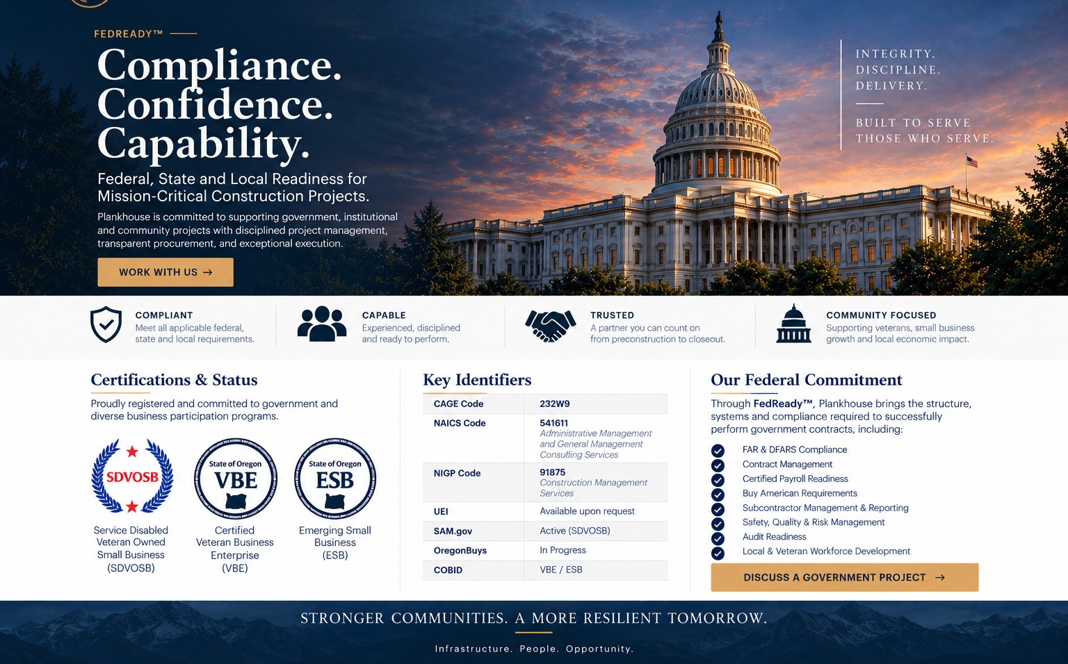 FedReady™ — Plankhouse