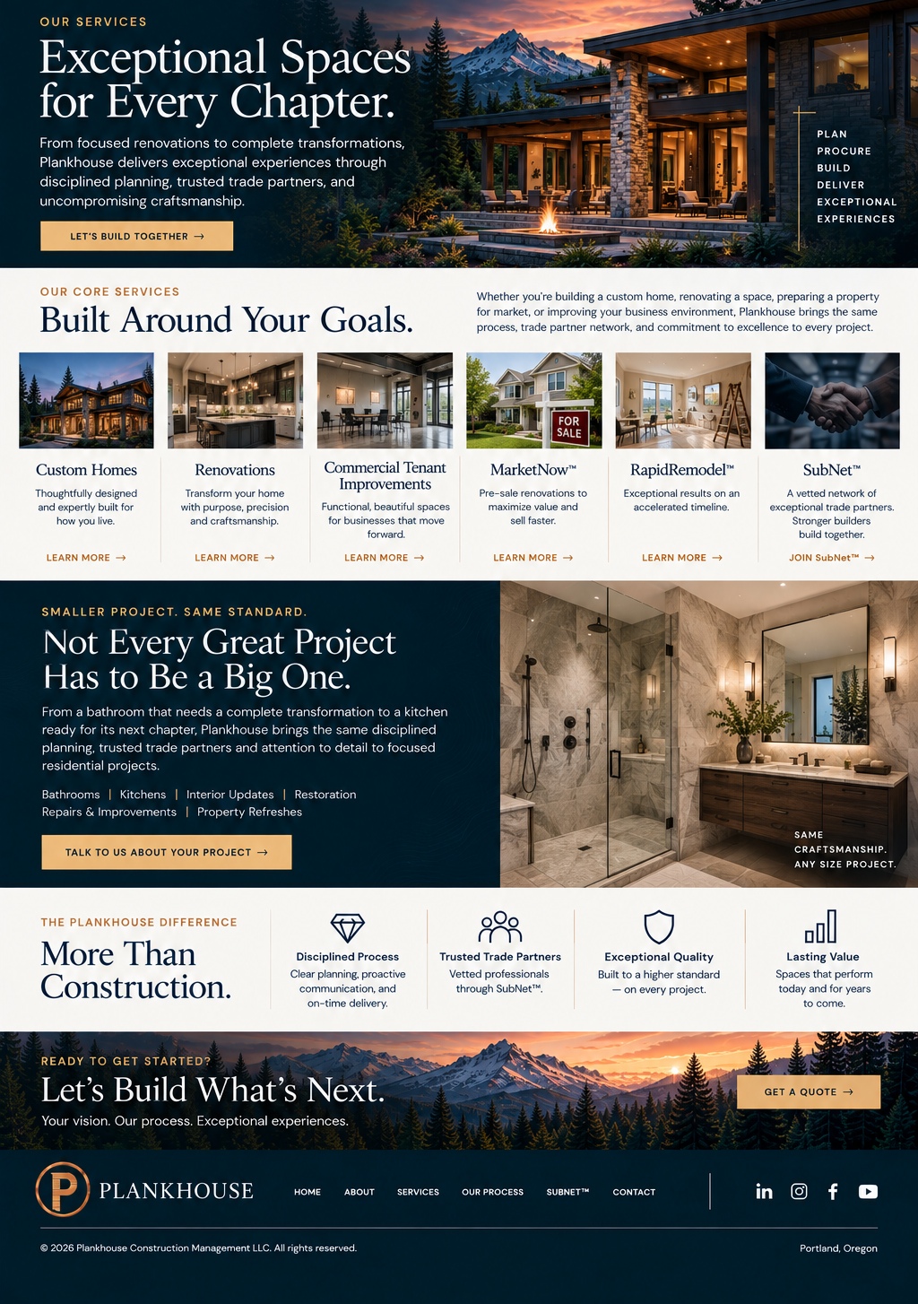 Services — Plankhouse